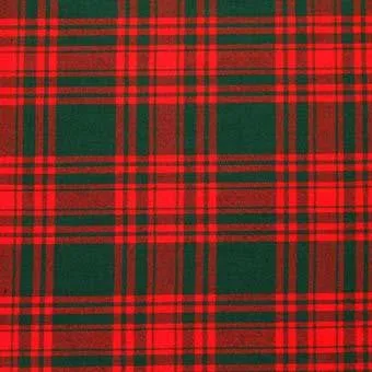 Menzies Green Modern Tartan Neck Tie