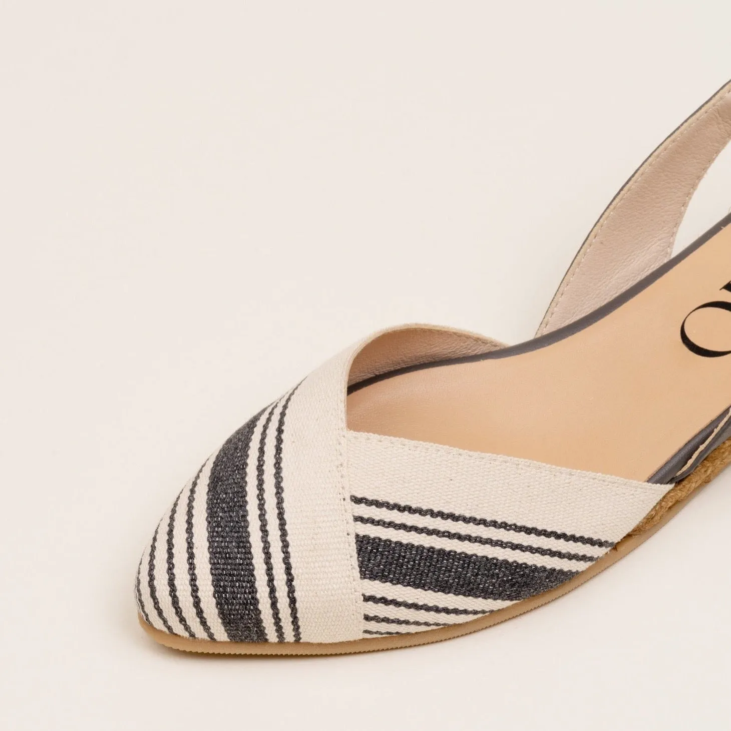 MERLIN Grey espadrilles