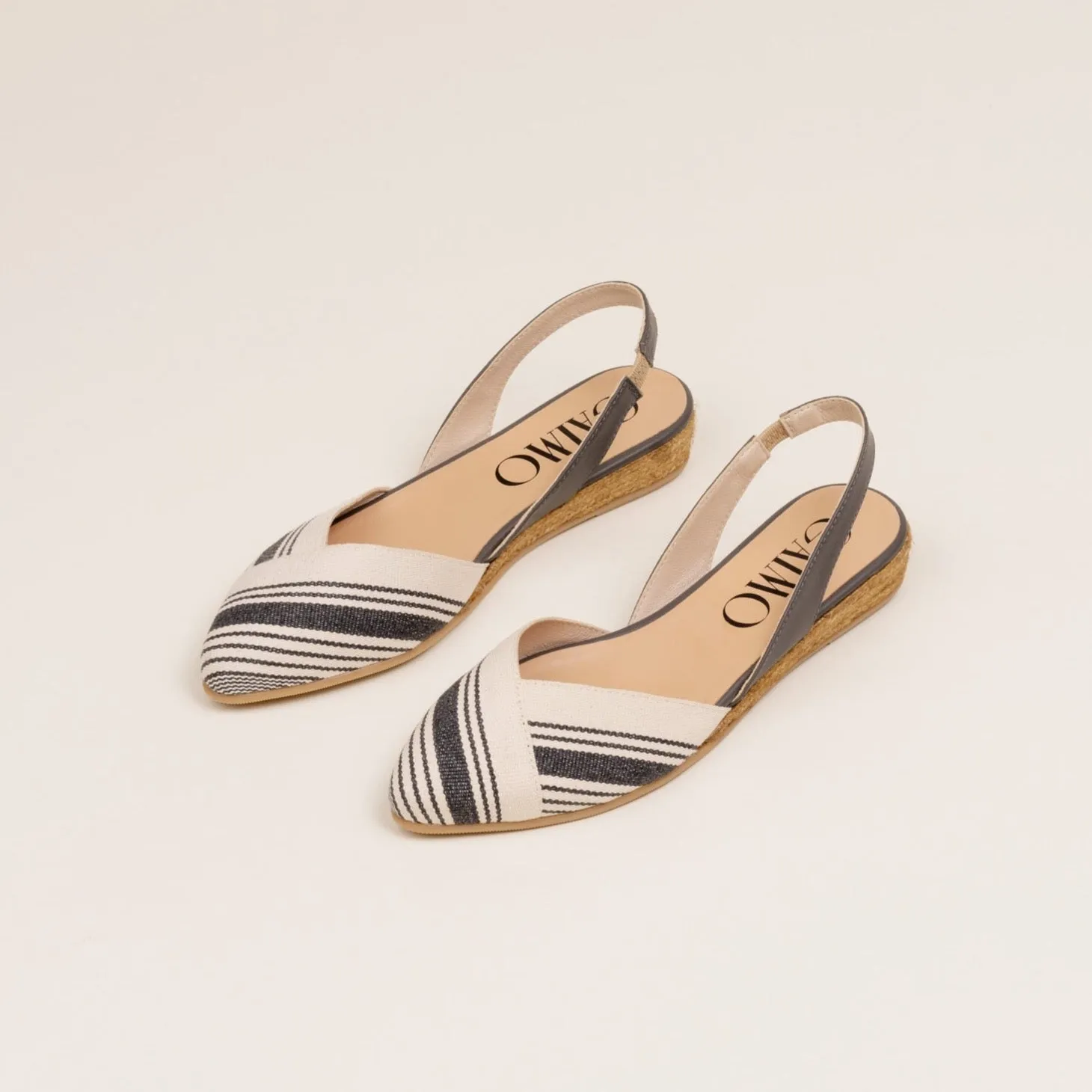 MERLIN Grey espadrilles