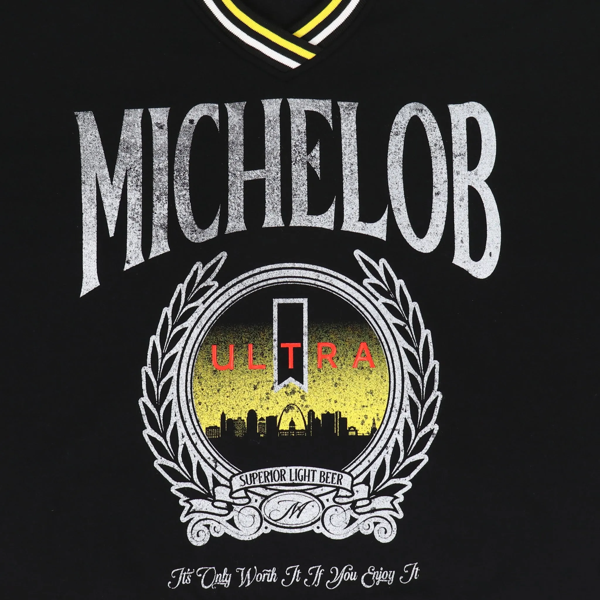 Michelob ULTRA X Wild Collective Lightweight Vintage Crest Sweatshirt