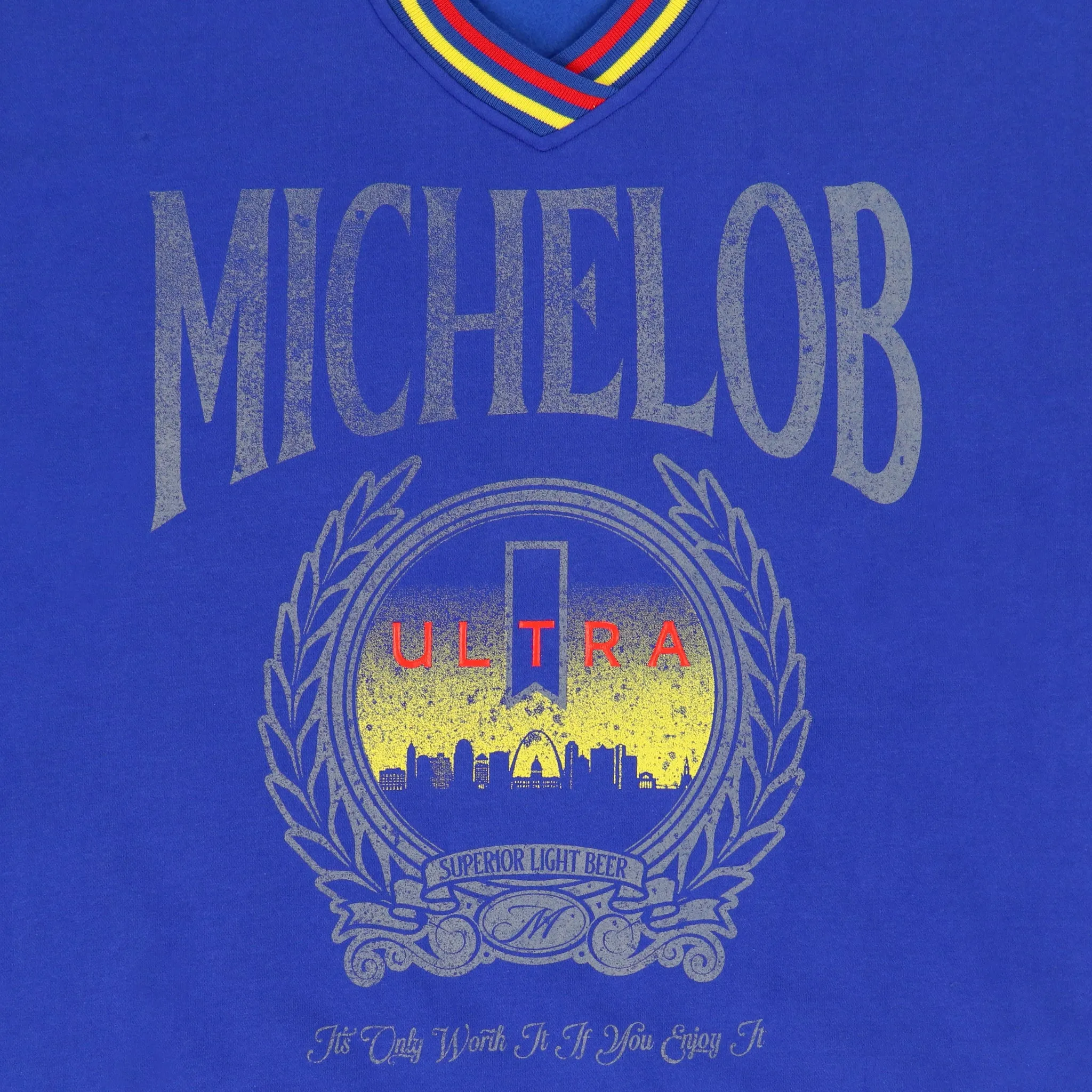 Michelob ULTRA X Wild Collective Lightweight Vintage Crest Sweatshirt