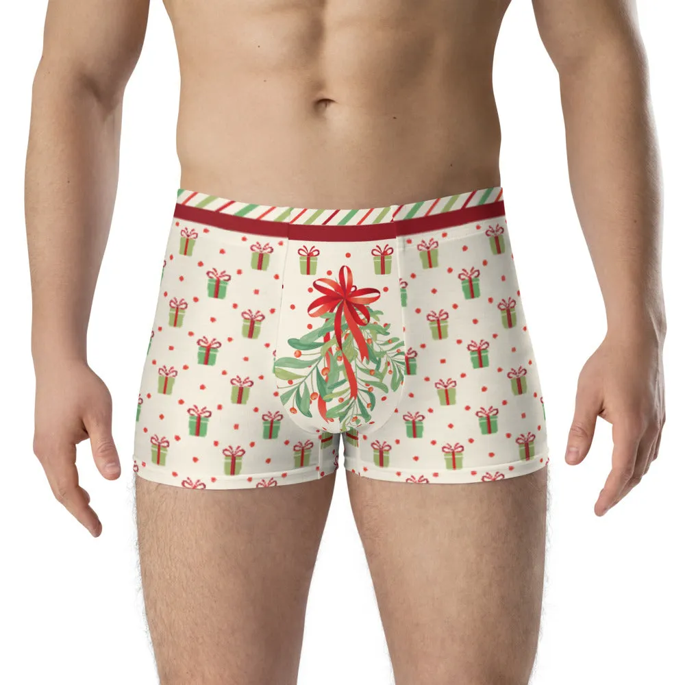 Mistletoe - Crazy-Ass Undies - Men's Boxer Briefs