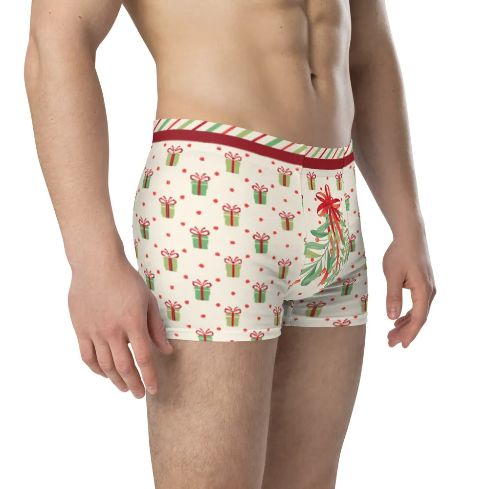 Mistletoe - Crazy-Ass Undies - Men's Boxer Briefs