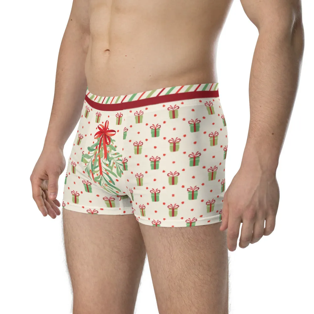 Mistletoe - Crazy-Ass Undies - Men's Boxer Briefs
