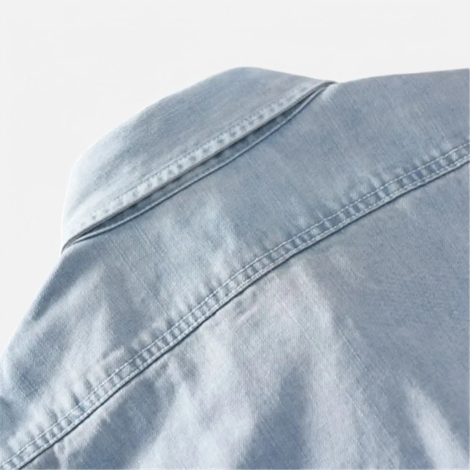 Monacogents | Men's Lightweight Long Sleeve Denim Shirt