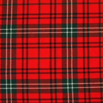 Morrison Red Modern Tartan Neck Tie