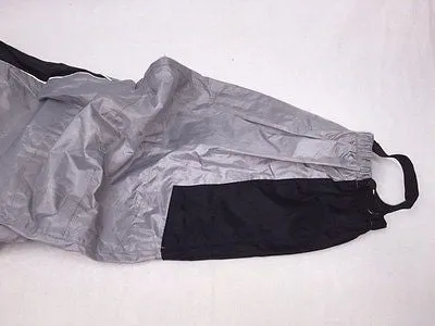 MOTORCYCLE MOTORBIKE RAIN GEAR MEN'S RAIN SUIT WATERPROOF LIGHTWEIGHT GREY ORNGE