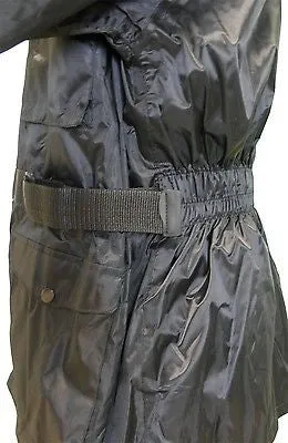 MOTORCYCLE MOTORBIKE RAIN GEAR UNISEX RAIN SUIT WATERPROOF LIGHTWEIGHT RED