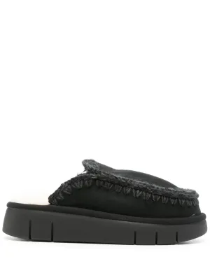 Mou suede slippers