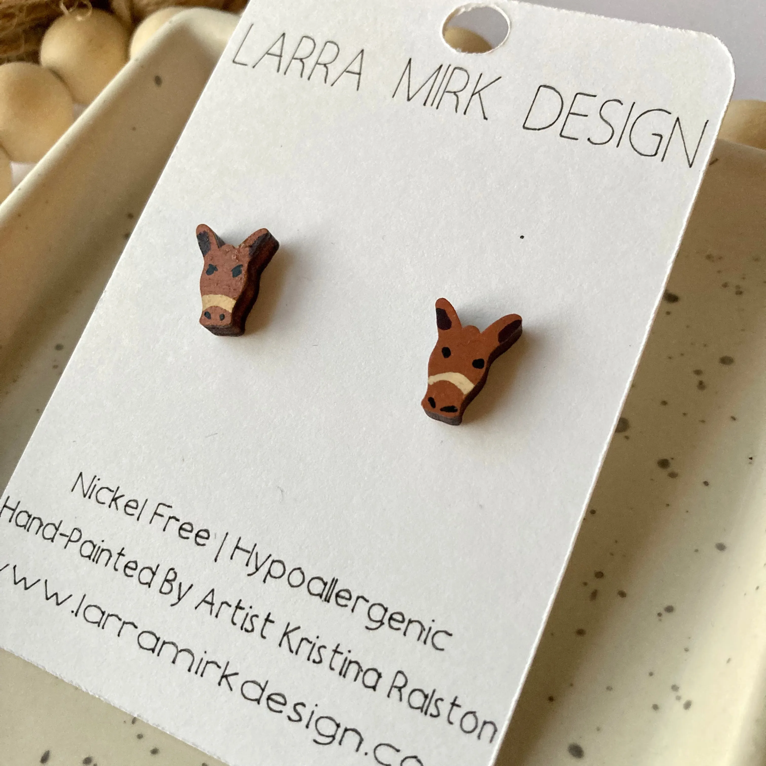 MULE STUDS | Brown