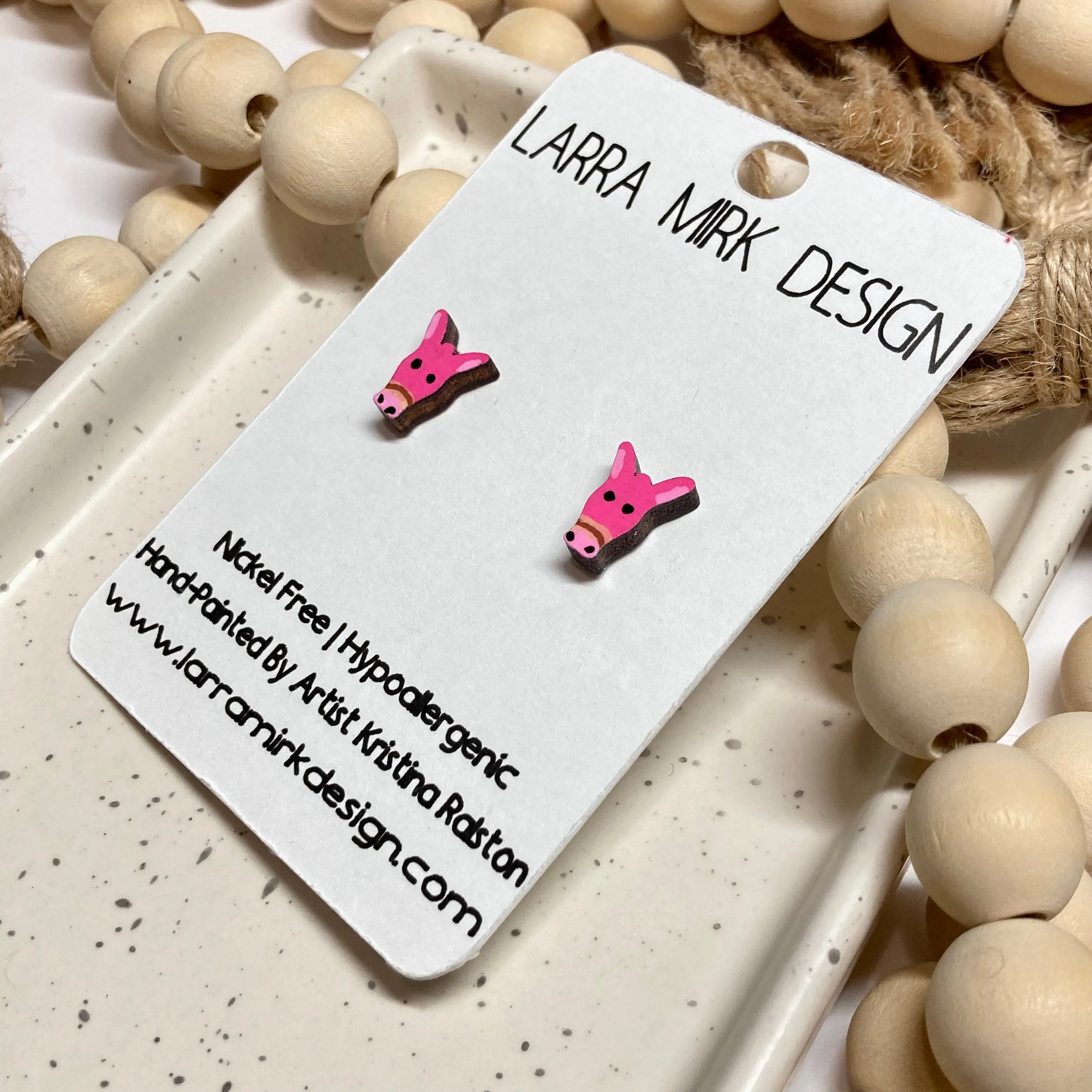 MULE STUDS | Pink