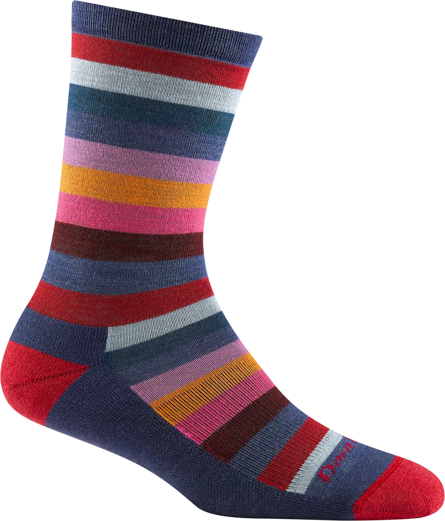 Mystic Stripe Crew Lightweight Lifestyle Sock (Women's) - D1644W