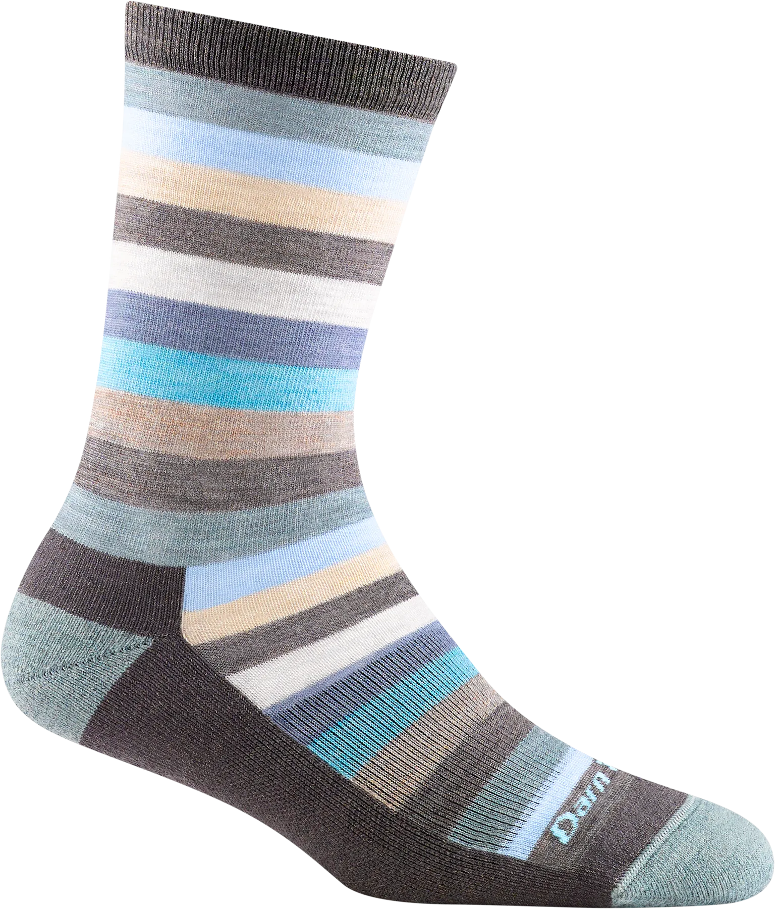 Mystic Stripe Crew Lightweight Lifestyle Sock (Women's) - D1644W