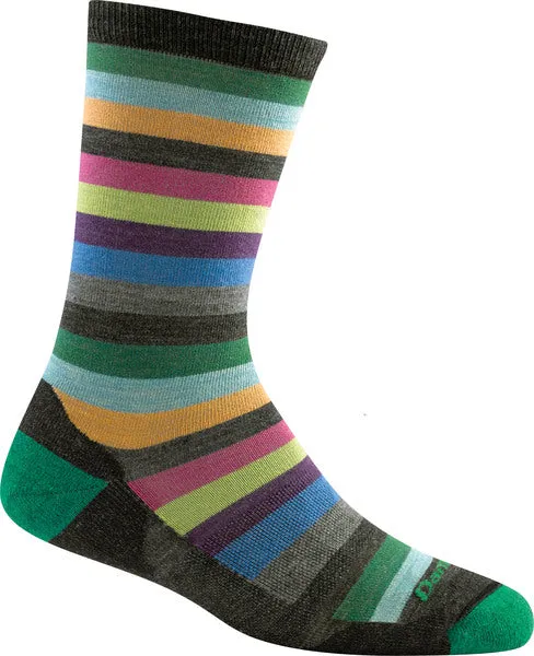 Mystic Stripe Crew Lightweight Lifestyle Sock (Women's) - D1644W