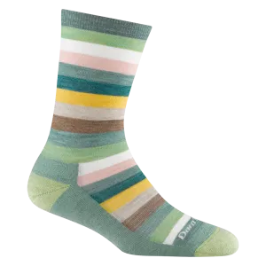 Mystic Stripe Crew Lightweight Lifestyle Sock (Women's) - D1644W