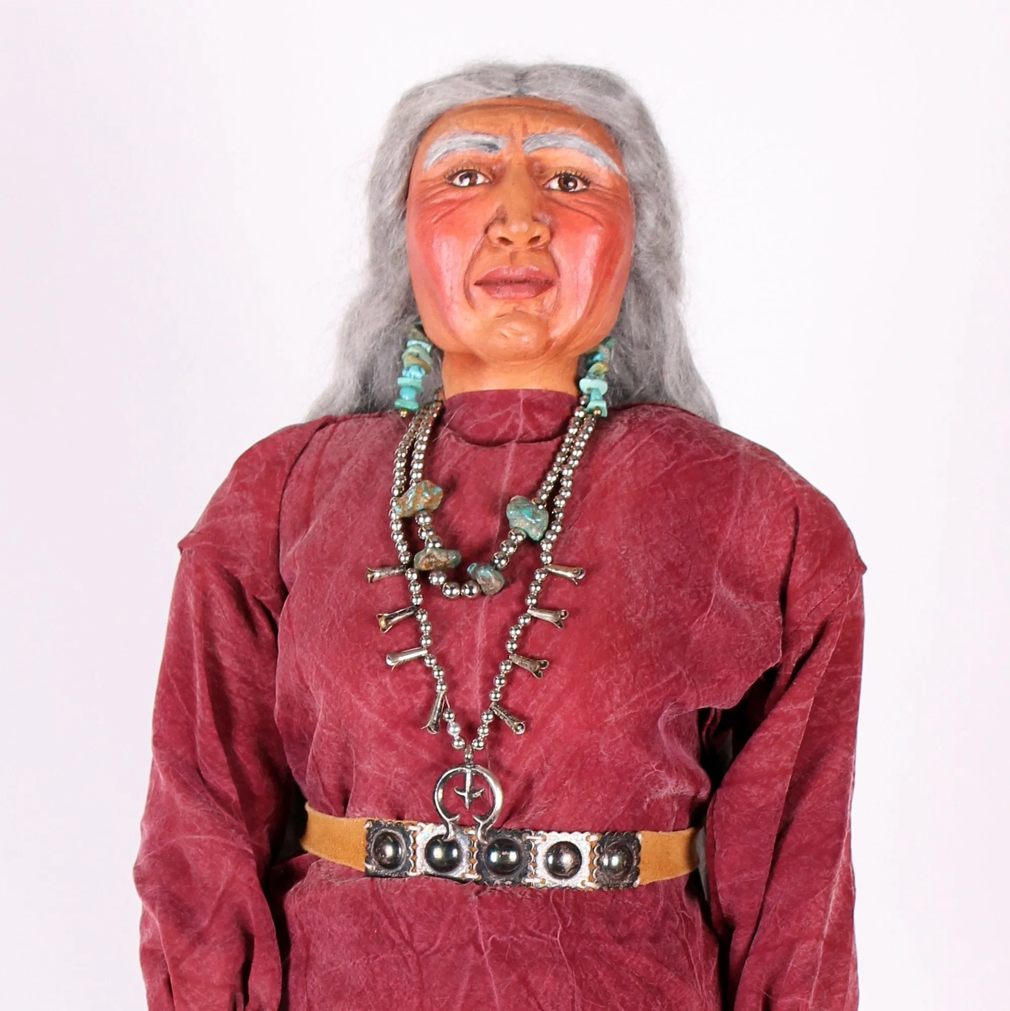 Native American Indian Doll by Mohawk Artist, Cathy Crandall