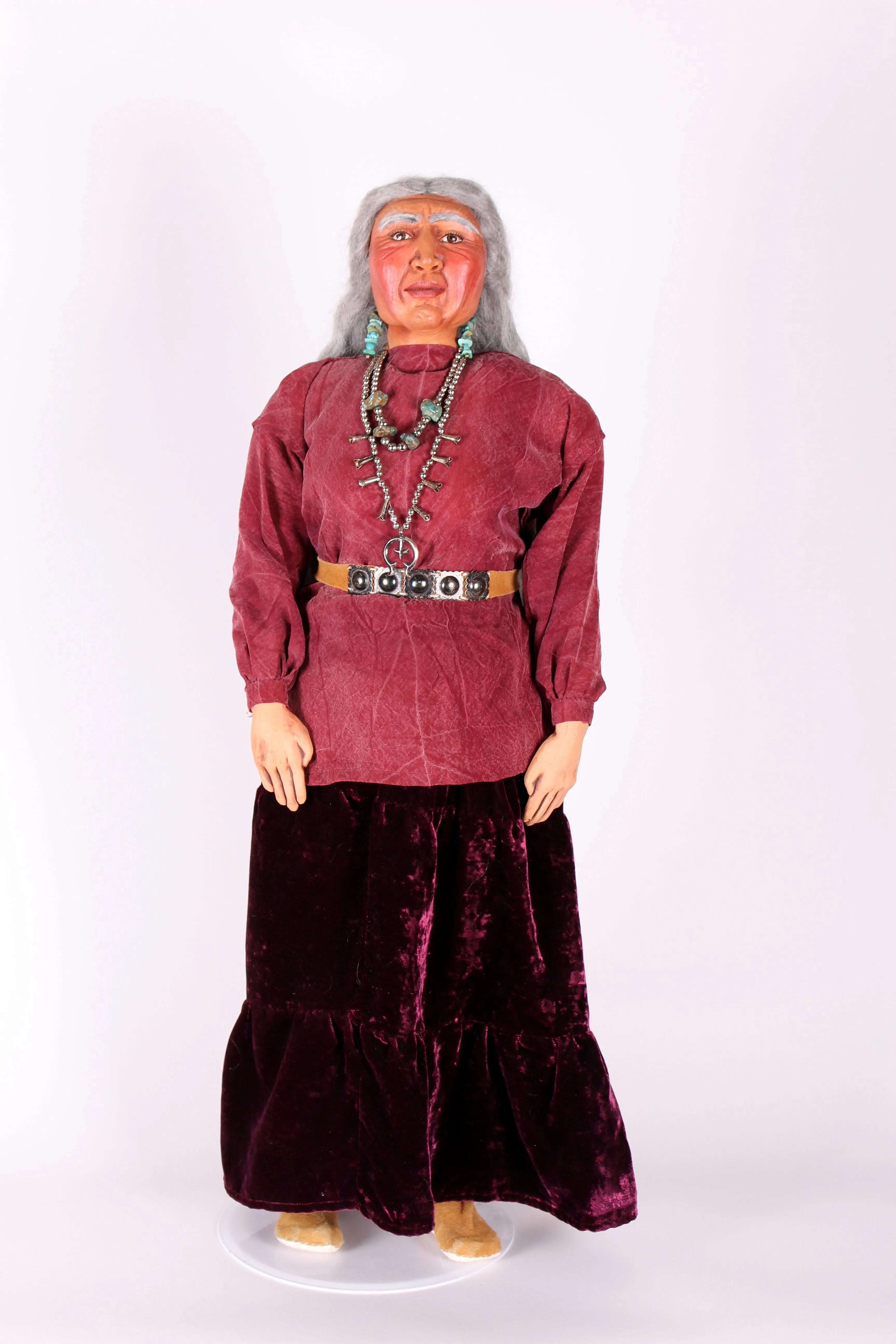 Native American Indian Doll by Mohawk Artist, Cathy Crandall