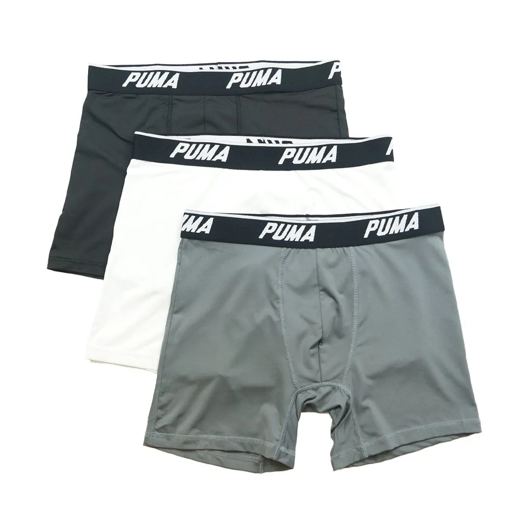 New Puma - Men's 3 Pack Performance Boxer Briefs, 3 pack, Sz S!