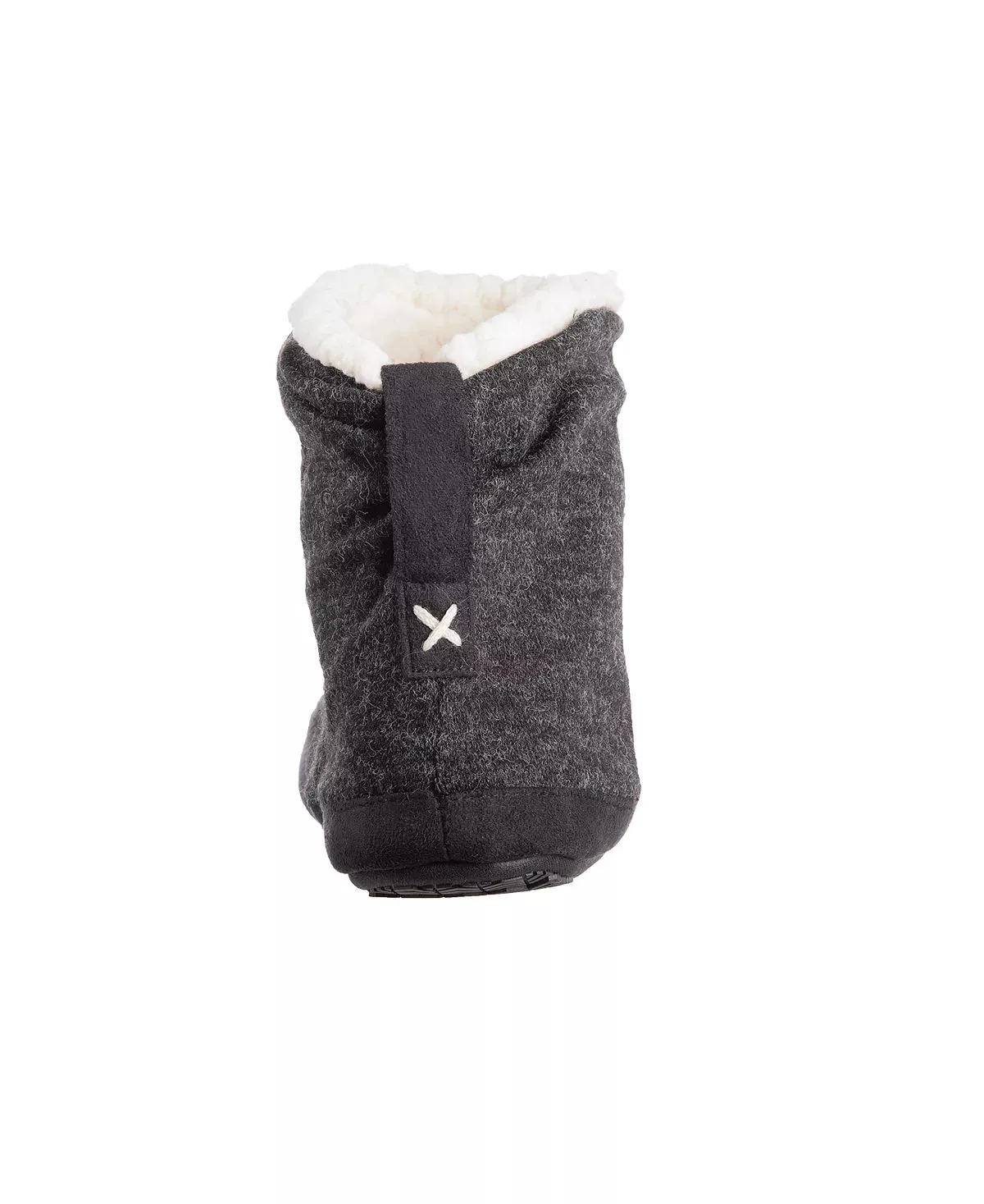 New with tags! Isotoner Women's Knit Marisol Hoodback Slippers, Black, Sz L Fits 8-9, Machine Washable!