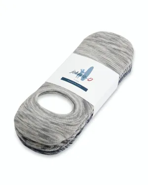 No Show Socks (Wake/White)