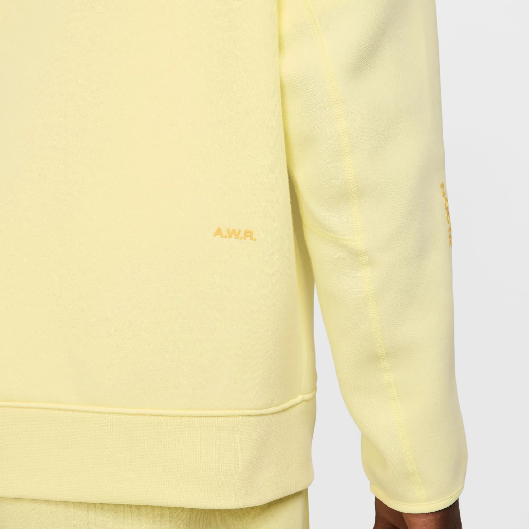 NOCTA TECH FLEECE FULL ZIP HOODIE "CITRON TINT"