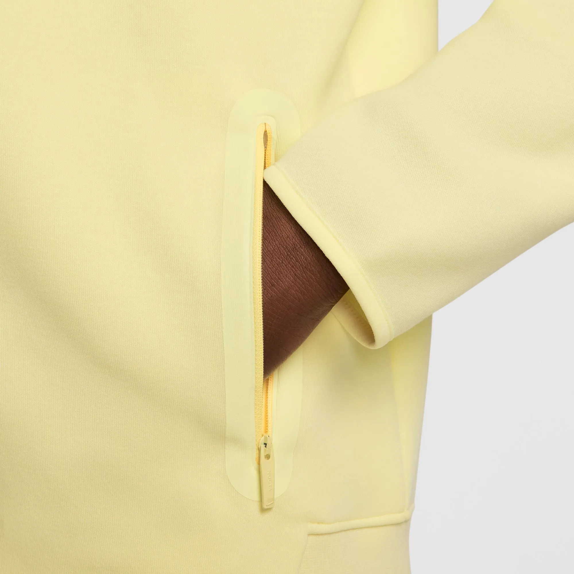 NOCTA TECH FLEECE FULL ZIP HOODIE "CITRON TINT"