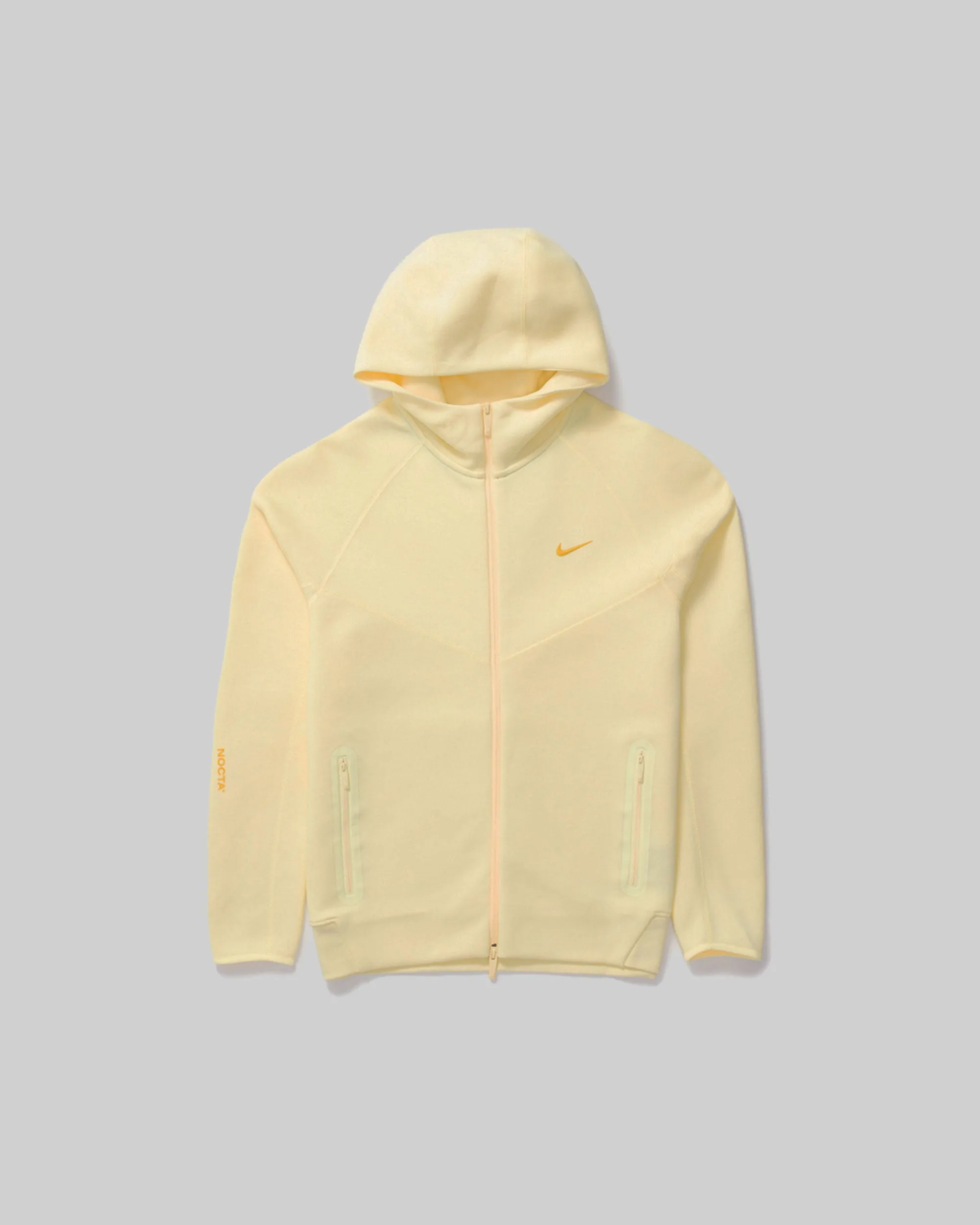 NOCTA TECH FLEECE FULL ZIP HOODIE "CITRON TINT"