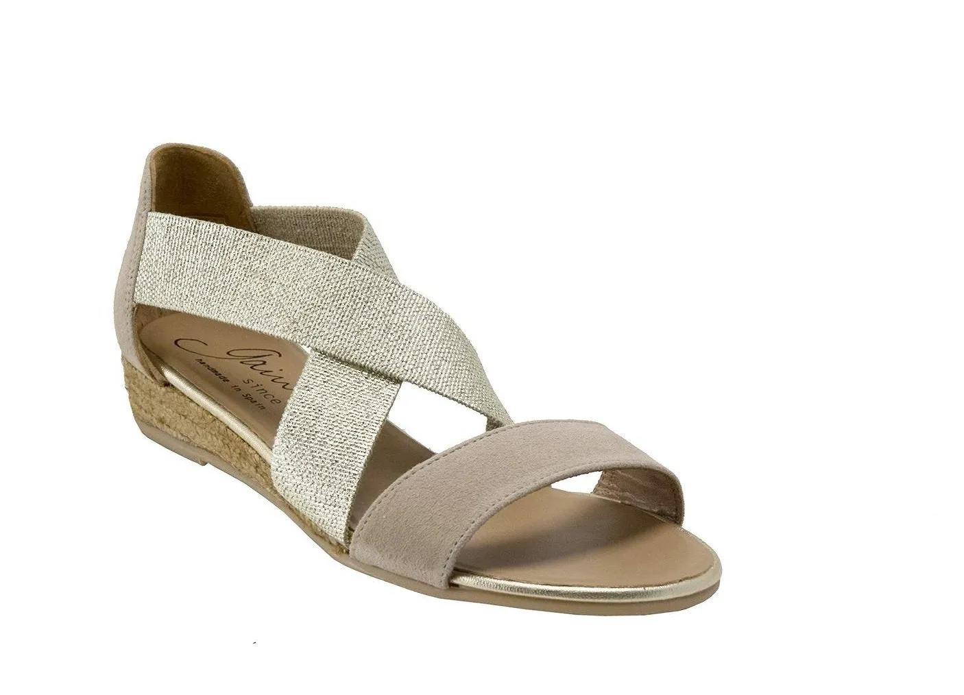 NOVER Dove Grey espadrilles