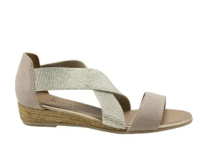 NOVER Dove Grey espadrilles