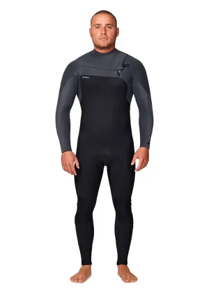 ONeill Mens Hyperfreak 4/3 mm CZ Steamer Wetsuit