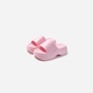 Open Toe Platform Slippers