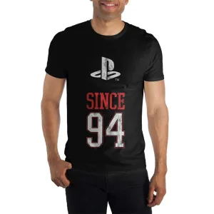 Original Playstation Since 94 1994 Men's Black T-Shirt Tee Shirt