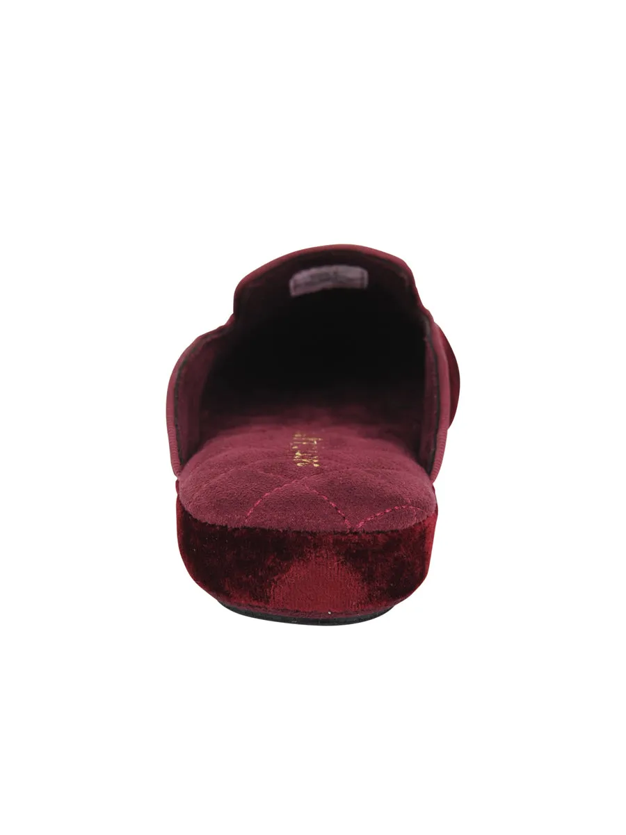 Paris France Velvet Slipper