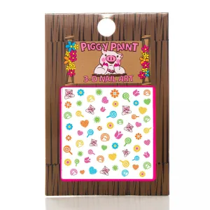 Piggy Paint 3-D Blossom Nail Art