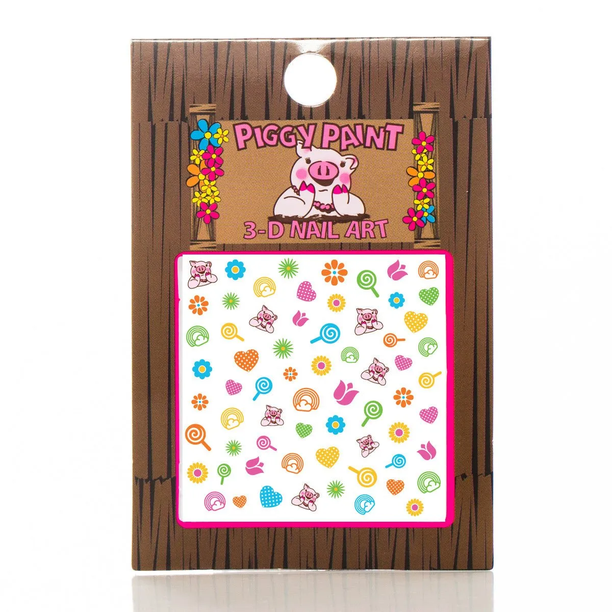 Piggy Paint 3-D Blossom Nail Art