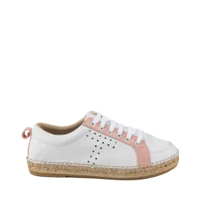 Plain Leather Espadrilles for Women - Mubi-P