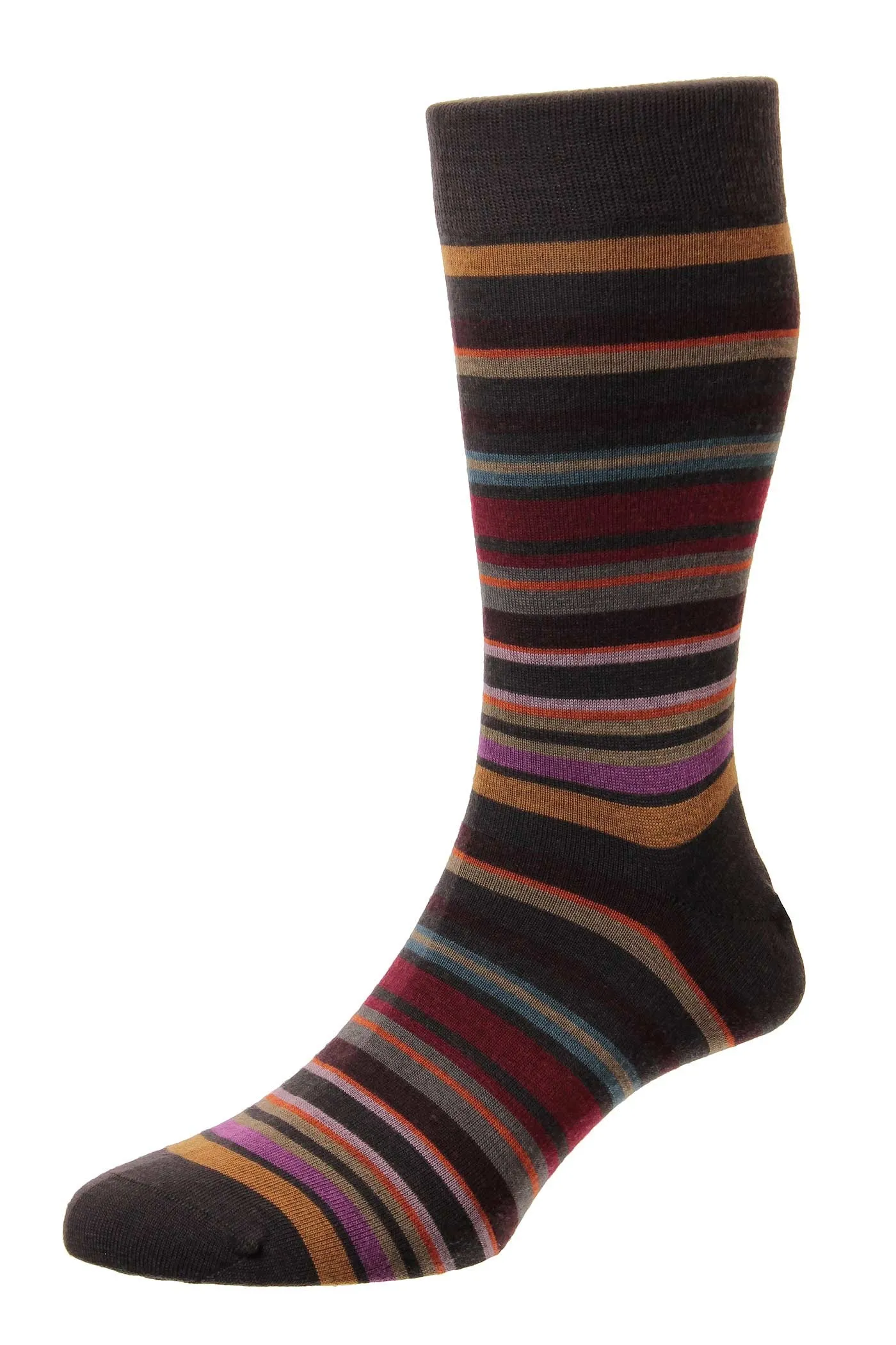 Quakers All Over Stripe Merino Socks