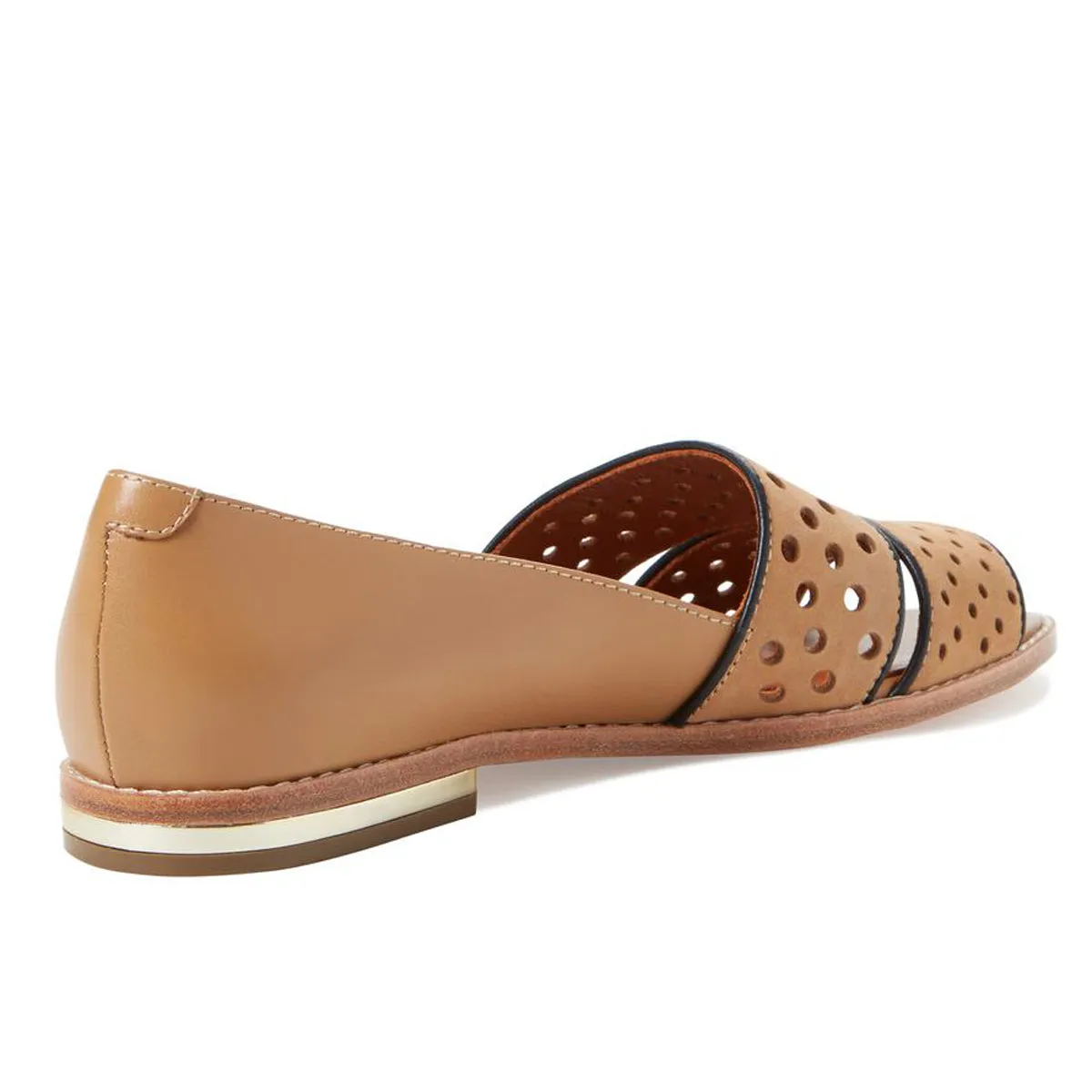 REBECCA MINKOFF Women's Sadie Perforated Leather Flats $250 NIB
