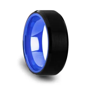 RIGEL Black Tungsten Comfort Fit Band