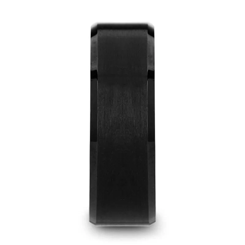 RIGEL Black Tungsten Comfort Fit Band