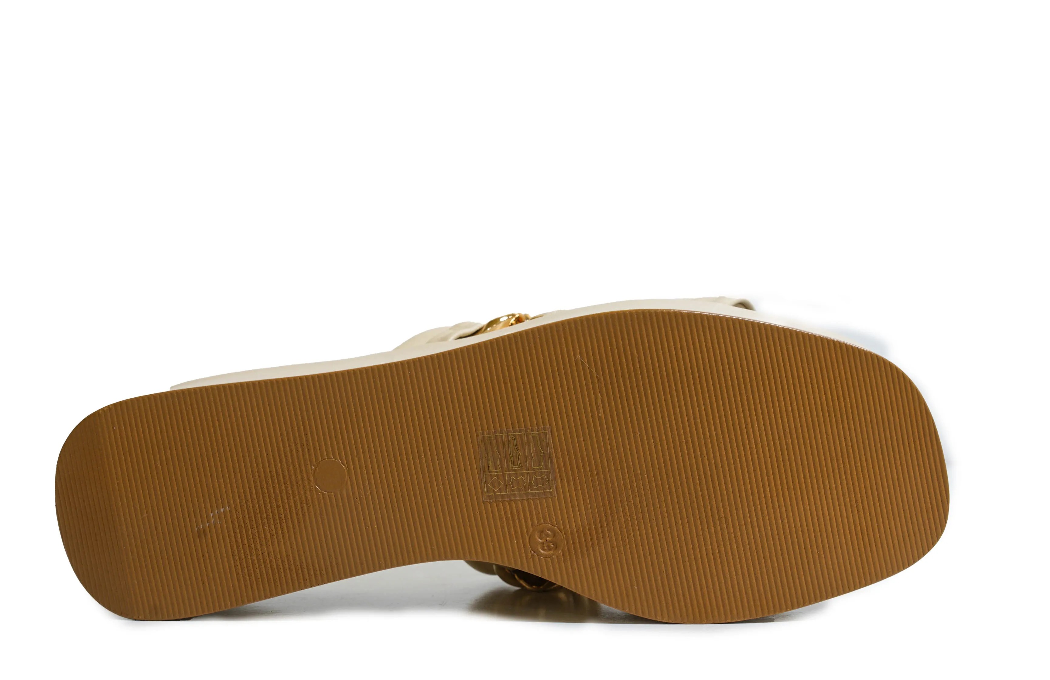 Roberto Serpentini Women's Beige Chain Wedge M40