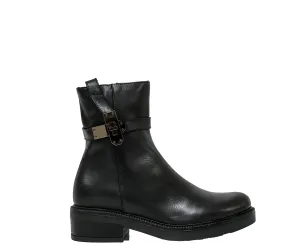Roberto Serpentini Women's boot Black & Silver boots 30% OFF