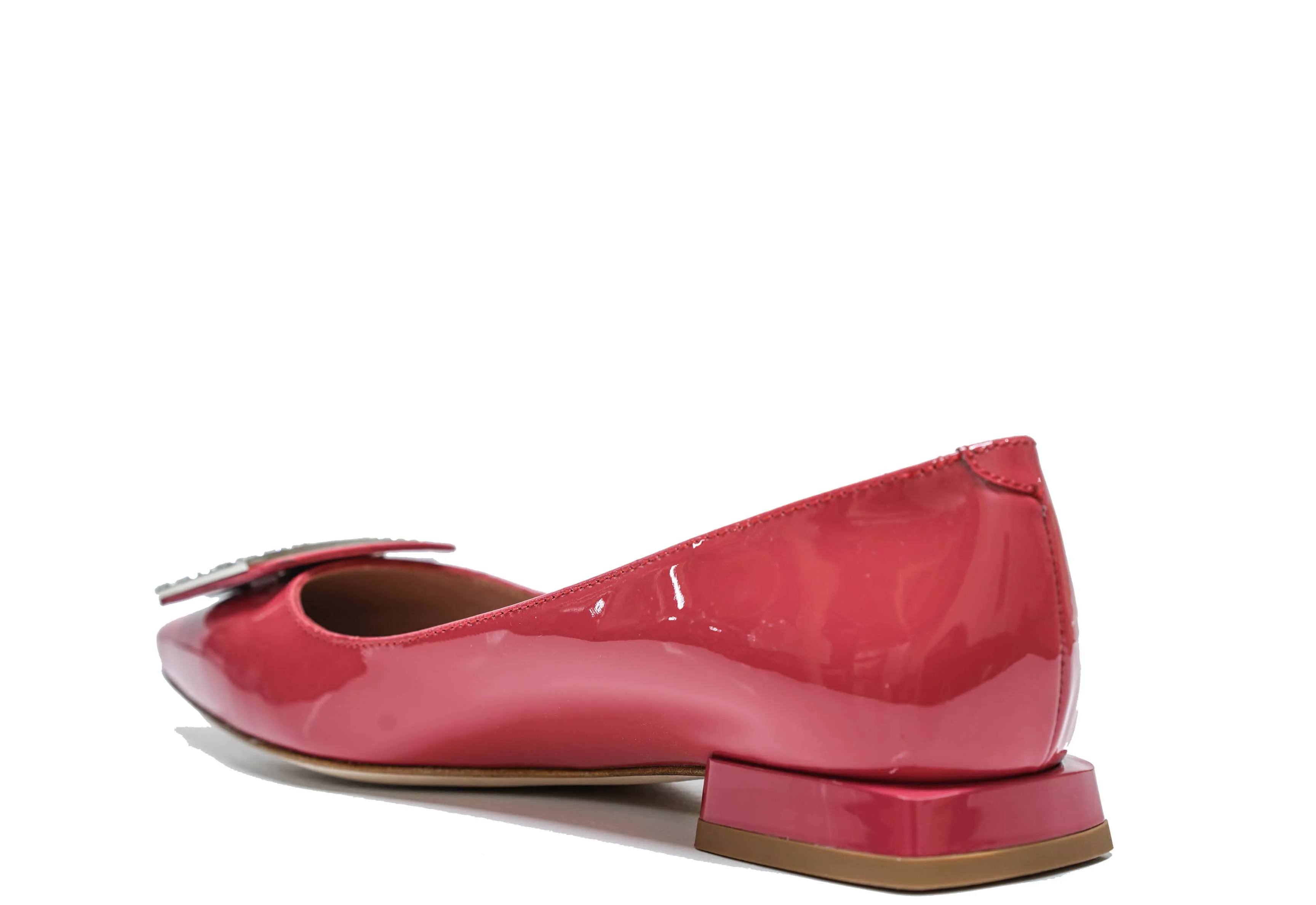 Roberto Serpentini Women's Patent Leather Pink Shoe 25416