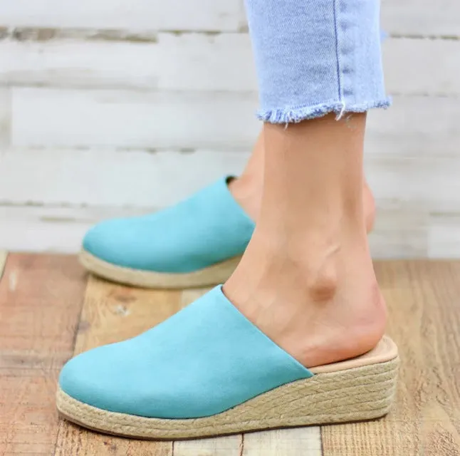 Shirem Women's large size thick bottom casual slippers