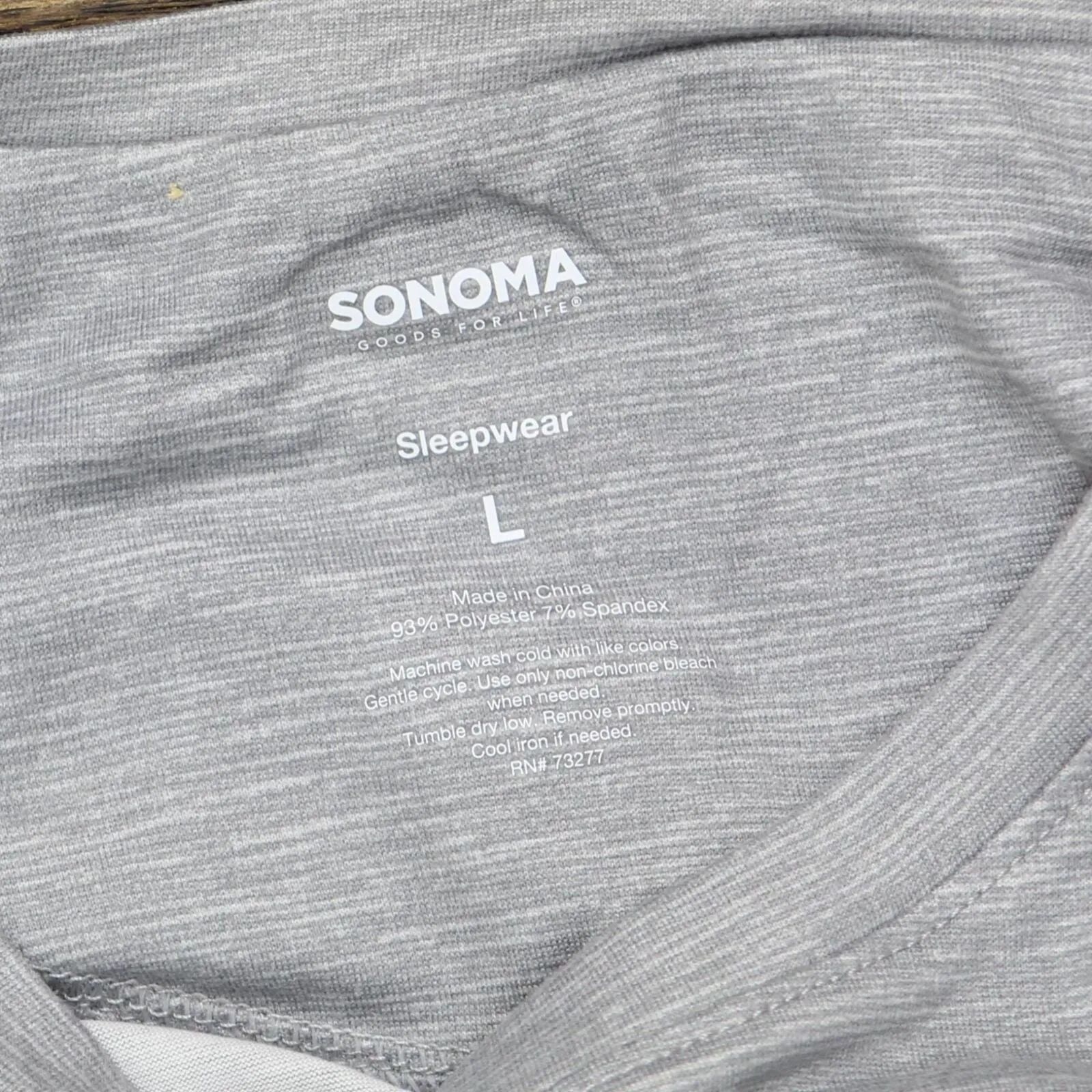 Sonoma Goods For Life Men's Seriously Soft Crewneck Sleep Tee LS21K302RP