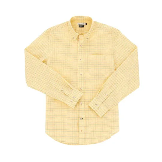 Sport Shirt (Yellow Plaid)