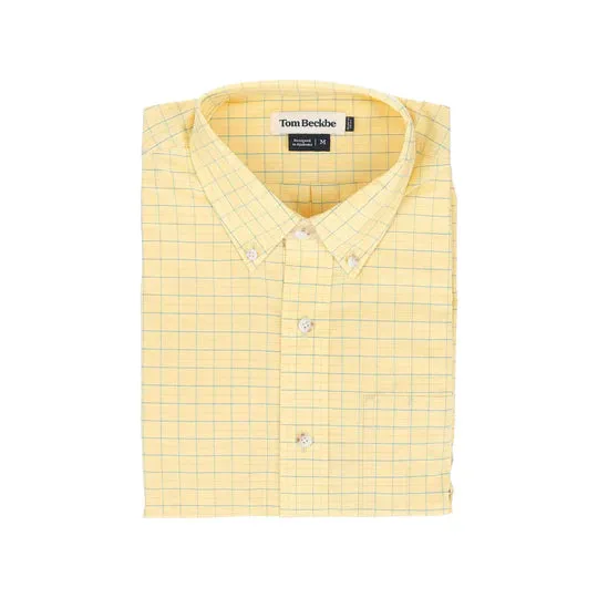 Sport Shirt (Yellow Plaid)