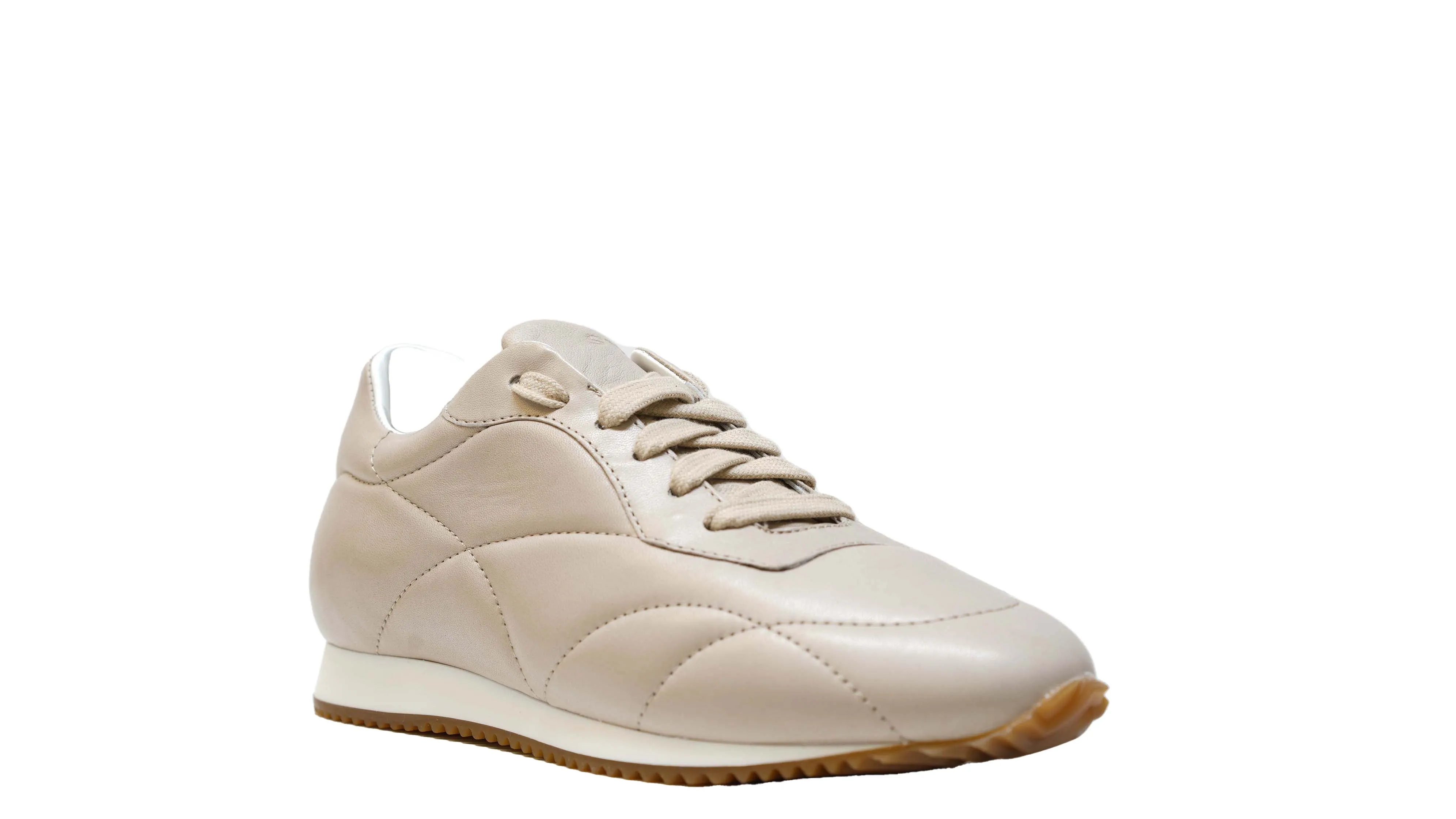 Stokton Women’s Nude Leather Sneaker DEA