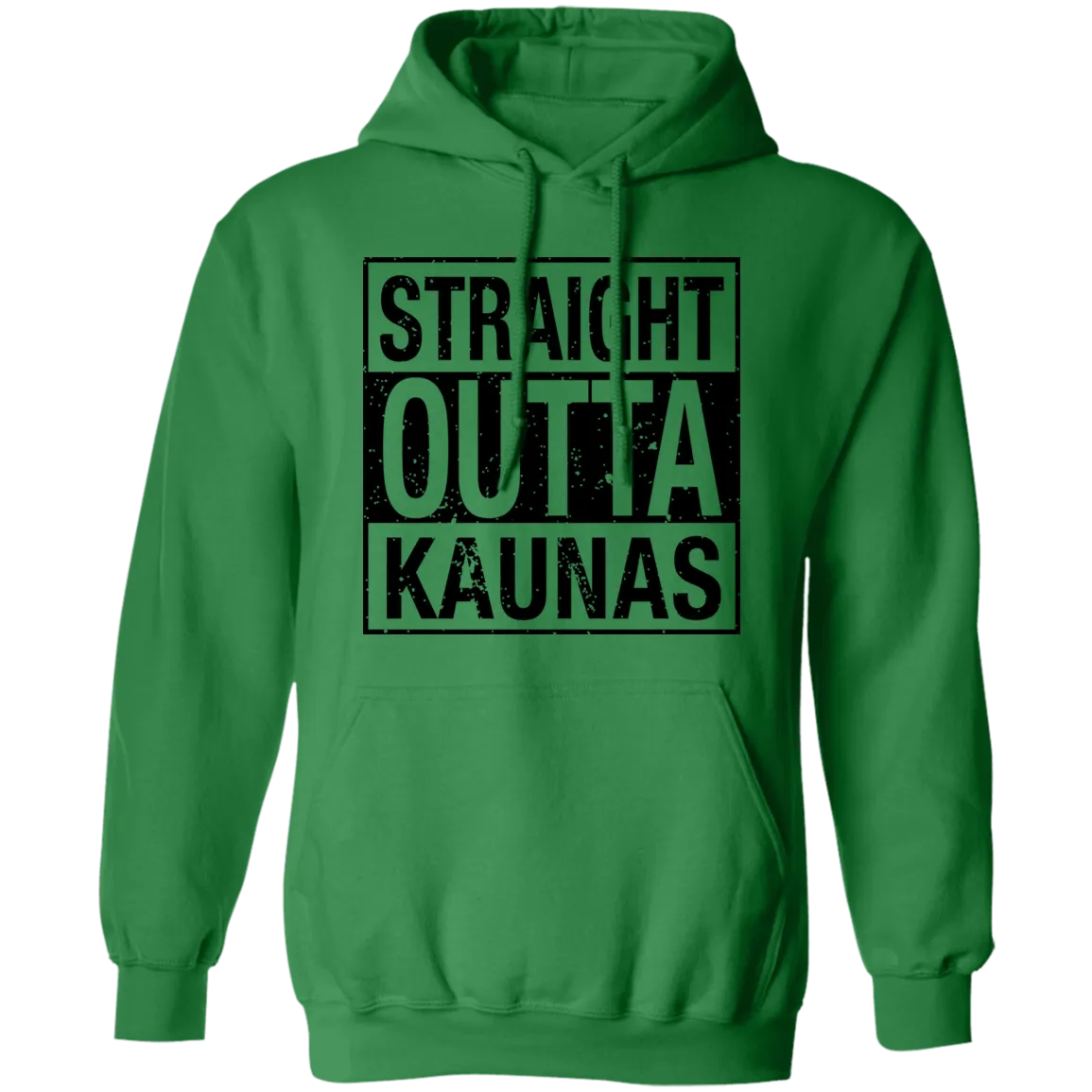 Straight Outta Kaunas - Men/Women Unisex Comfort Pullover Hoodie