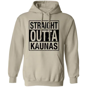 Straight Outta Kaunas - Men/Women Unisex Comfort Pullover Hoodie